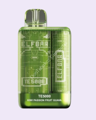 Электронная сигарета ELF BAR TE5000 Киви Маракуйя Гуава оптом 