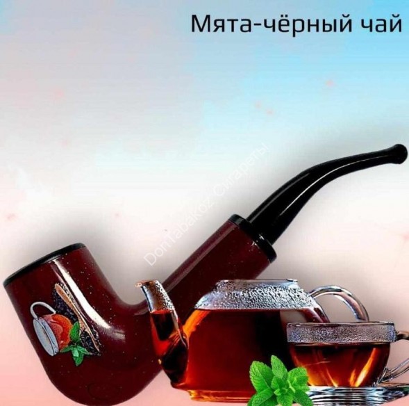 Электронная сигарета Tik-Tok Трубка 1200 2% Мята-черный чай оптом 