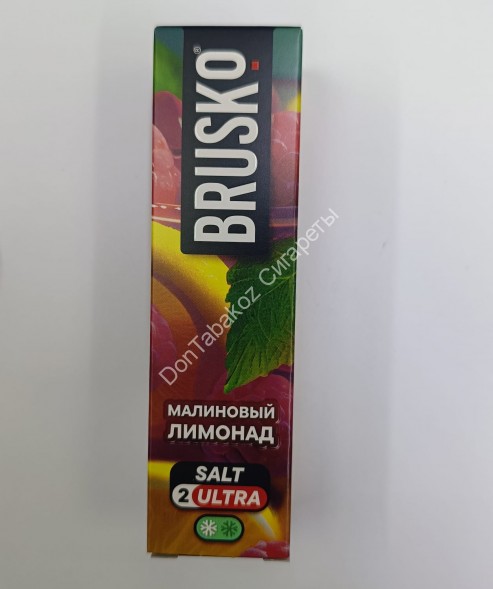 Жидкость BRUSKO SALT 50мг Малиновый Лимонад 35мл  Оптом  