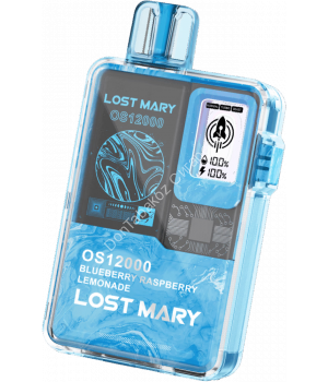 Электронная сигарета Lost Mary OS12000 Черника малина лимонад 20мг ОПТОМ     