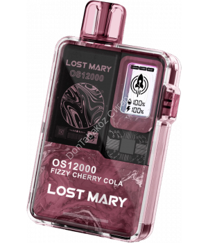 Электронная сигарета Lost Mary OS12000 Игристая вишневая кола 20мг ОПТОМ     