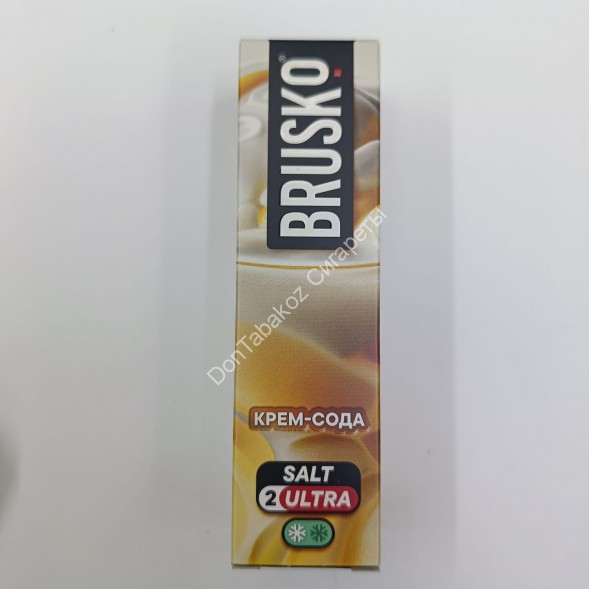 Жидкость BRUSKO SALT 50мг Крем-Сода 35мл  Оптом 