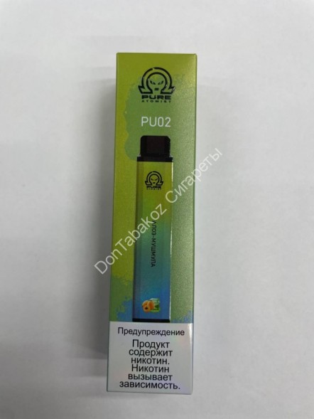 Электронная сигарета Pure Atomist PU02 4500 2% Алоэ-мушмула оптом 