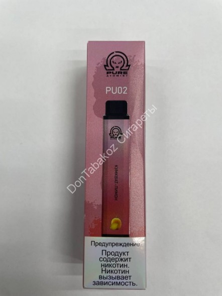 Электронная сигарета Pure Atomist PU02 4500 2% Кумкват-лимон оптом 