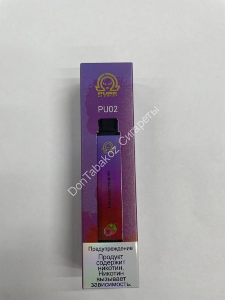 Электронная сигарета Pure Atomist PU02 4500 2% Малина-виноград оптом 
