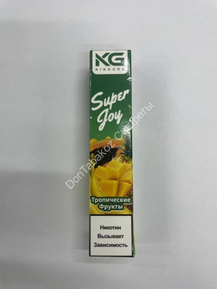 Электронная сигарета Kingork Super Joy 1600 2% Тропические фрукты оптом 