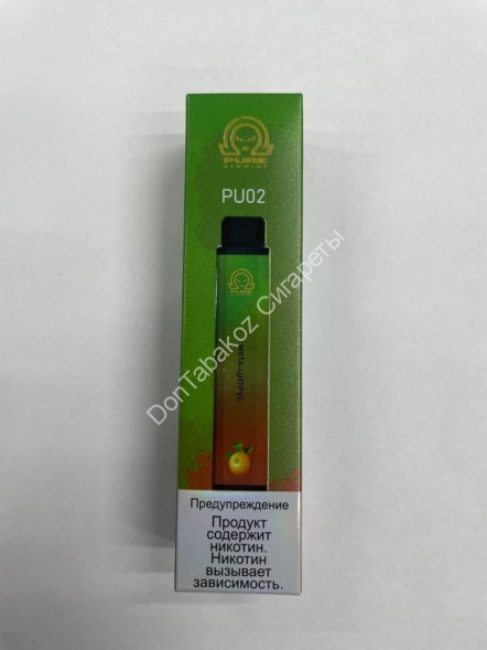 Электронная сигарета Pure Atomist PU02 4500 2% Мята-цитрус оптом 
