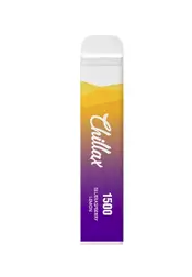 Электронная сигарета Chillax X3 1500 Голубая малина лимон оптом
