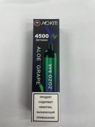 Электронная сигарета Aokit Zozo Bar 4500 2% Алоэ-виноград оптом