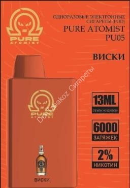 Электронная сигарета Pure Atomist PU05 6000 2% Виски оптом 