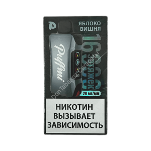 Электронная сигарета Puffmi Tank 16000 Яблоко вишня 20мг ОПТОМ    