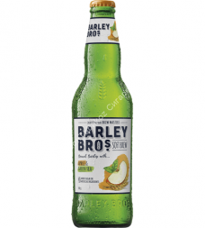 Газированный напиток Barley Bros яблоко и зеленый чай 0,44 л оптом