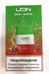 Электронная сигарета UDN GEN 2 STRAWBERRY POMEGRANATE 6000 оптом