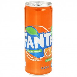 Газированный напиток Fanta Апельсин 0,33 л оптом