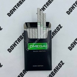 Сигареты Omega Black Menthol Микс