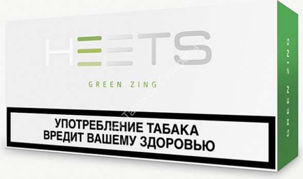 Стики табачные Heets для IQOS Green Zing (АМ) оптом 