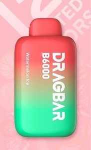 Электронная сигарета Dragbar B6000 - АРБУЗ ЛЕД оптом 