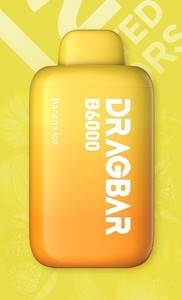 Электронная сигарета Dragbar B6000 - БАНАН ЛЕД оптом 