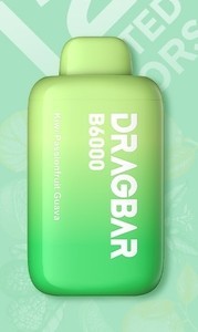 Электронная сигарета Dragbar B6000 - КИВИ МАРАКУЙЯ ГУАВА оптом 