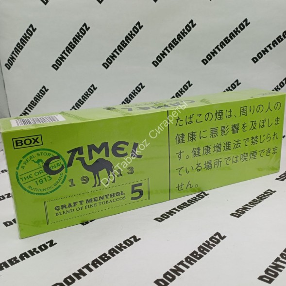 Сигареты Camel Gold Craft Menthol Оригинал Япония Микс 