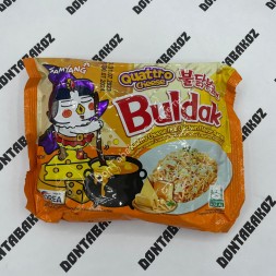 Лапша быстрого приготовления Самянг Hot Chicken Flavor Ramen Quattro Cheese 4 сыра 145 г Оптом   