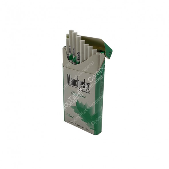 Сигареты Manchester Menthol Superslims оптом 