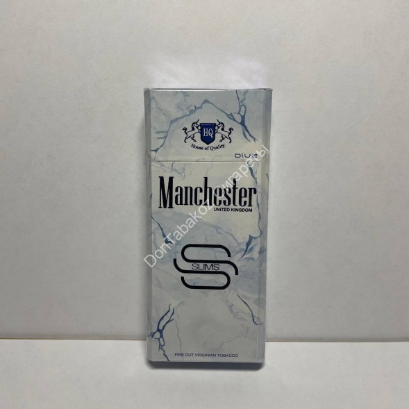 Сигареты Manchester Slims Blue Оптом 
