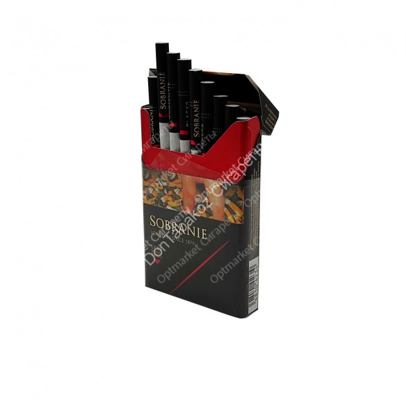 Сигареты Sobranie Black NANO оптом 