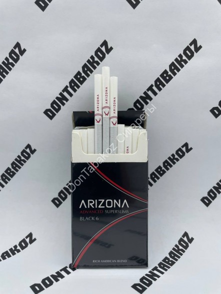 Сигареты Arizona Advanced Superslims Black 6 Микс 
