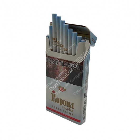 Корона Super Slims голубая оптом 