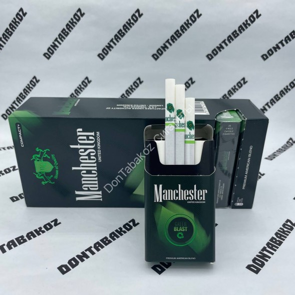 Сигареты Manchester Green Blast Оптом 